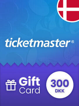 Ticketmaster Gift Card 300 DKK Denmark Ticketmaster CD Key