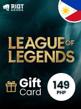 League of Legends Gift Card 149 PHP Philippines Riot CD Key
