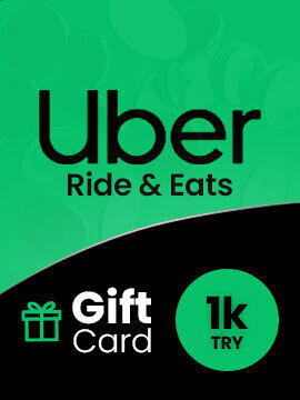 UBER Ride and Eats Voucher 1000 TRY Uber CD Key