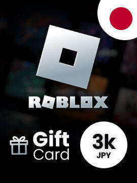 Roblox Card 3000 JPY Japan Roblox CD Key
