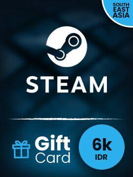 Steam Gift Card 6000 IDR South-East Asia Steam CD Key