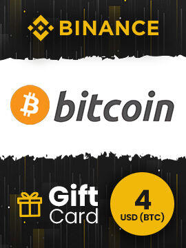 Binance Gift Card (BTC) 4 USD Binance CD Key