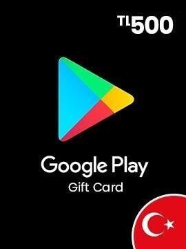 Google Play Gift Card 500 TL Turkey Google Play CD Key