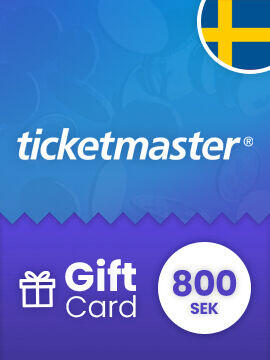 Ticketmaster Gift Card 800 SEK Sweden Ticketmaster CD Key