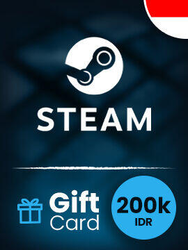 Steam Gift Card 200000 IDR Indonesia Steam CD Key