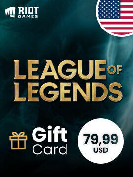 League of Legends Gift Card 79.99 USD United States Riot CD Key