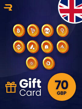 Rewarble Crypto Gift Card 70 GBP United Kingdom by Rewarble CD Key