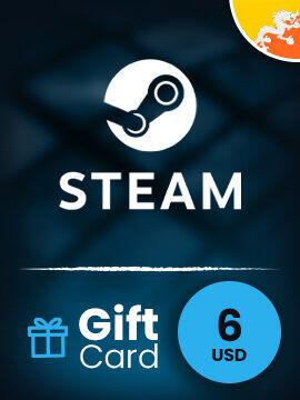 Steam Gift Card 6 USD Bhutan Steam CD Key