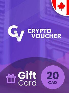 Crypto Voucher 20 CAD Canada Crypto Voucher CD Key