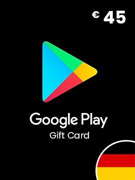 Google Play Gift Card 45 EUR Germany Google Play CD Key