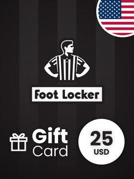 Foot Locker Gift Card 25 USD United States Foot Locker CD Key
