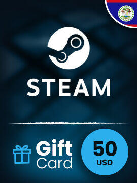Steam Gift Card 50 USD Belize Steam CD Key