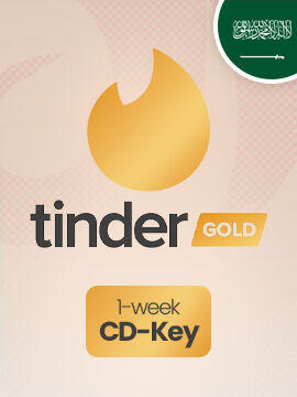Tinder Gold 1 Week Saudi Arabia Tinder CD Key