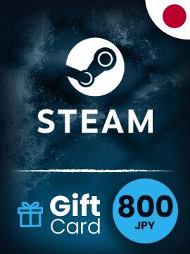 Steam Gift Card 800 JPY Japan Steam CD Key