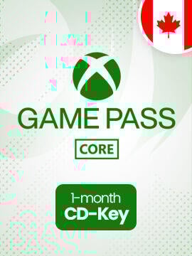 Xbox Game Pass Core Subscription Card 1 Month Canada XBOX Live CD Key