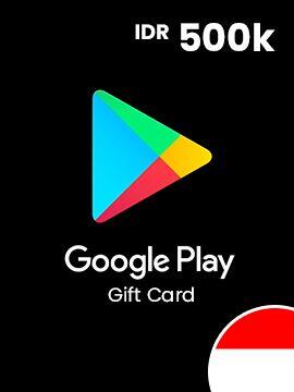 Google Play Gift Card 500000 IDR Indonesia Google Play CD Key