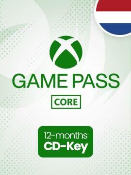 Xbox Game Pass Core Subscription Card 12 Months Netherlands XBOX Live CD Key