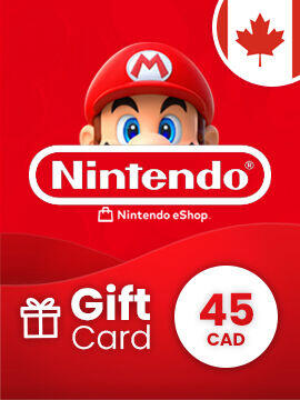Nintendo eShop Card 45 CAD Canada Nintendo CD Key