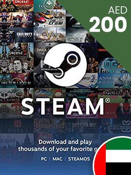 Steam Gift Card 200 AED Steam CD Key