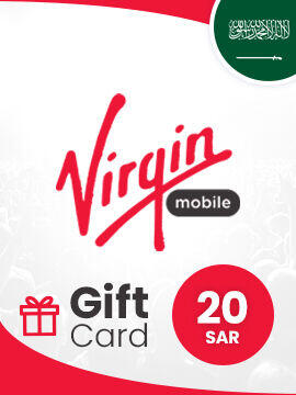 Virgin Mobile Gift Card 20 SAR Saudi Arabia Virgin Mobile CD Key