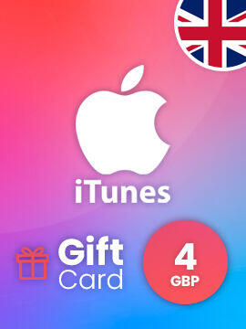 Apple iTunes Gift Card 4 GBP United Kingdom iTunes CD Key
