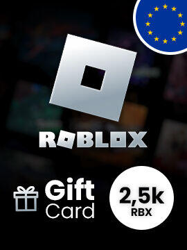 Roblox Card 2500 Robux Europe Roblox CD Key