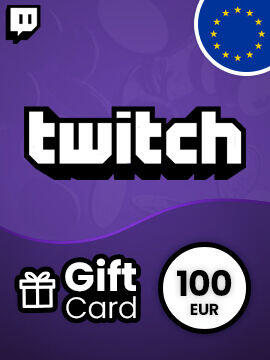 Twitch Gift Card 100 EUR Europe twitch CD Key
