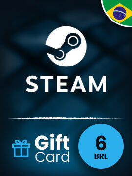 Steam Gift Card 6 BRL Brazil Steam CD Key