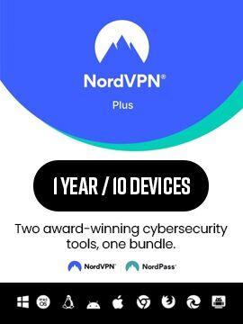 NordVPN Plus 1 Year / 10 Devices NordVPN CD Key