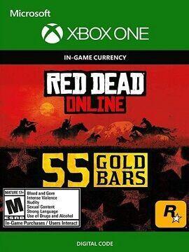 Red Dead Redemption 2 Online 55 Gold Bars Europe XBOX Live CD Key