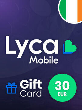 Lycamobile Gift Card 30 EUR Ireland Lycamobile CD Key