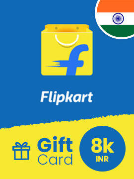 Flipkart Gift Card 8000 INR India Flipkart CD Key