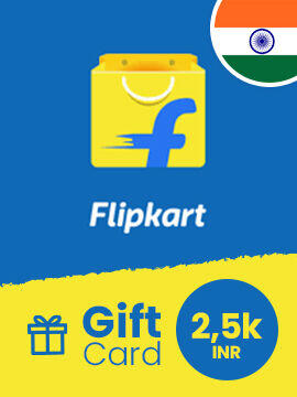 Flipkart Gift Card 2500 INR India Flipkart CD Key