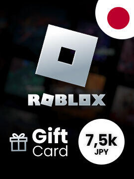 Roblox Card 7500 JPY Japan Roblox CD Key