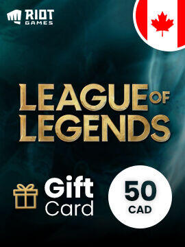 League of Legends Gift Card 50 CAD Canada Riot CD Key