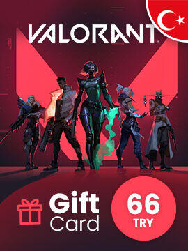 Valorant Gift Card 66 TRY Turkey Riot CD Key