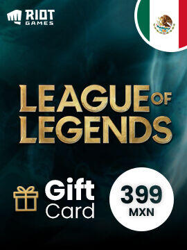 League of Legends Gift Card 399 MXN Mexico Riot CD Key