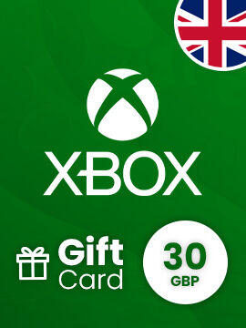 XBOX Live Gift Card 30 GBP United Kingdom XBOX Live CD Key