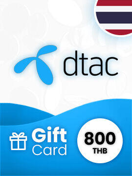 DTAC Gift Card 800 THB Thailand DTAC CD Key