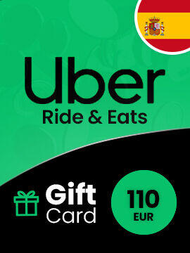 Uber Eats Gift Card 110 EUR Spain Uber CD Key