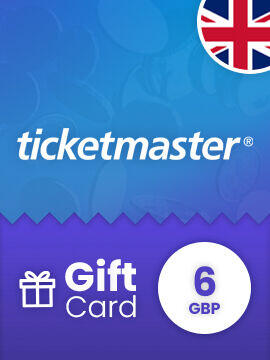 Ticketmaster Gift Card 6 GBP United Kingdom Ticketmaster CD Key