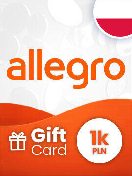 Allegro Gift Card 1000 PLN Poland Allegro CD Key