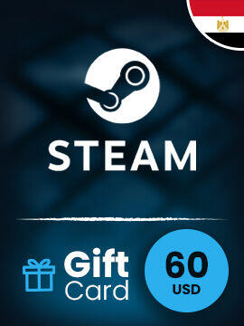 Steam Gift Card 60 USD Egypt Steam CD Key