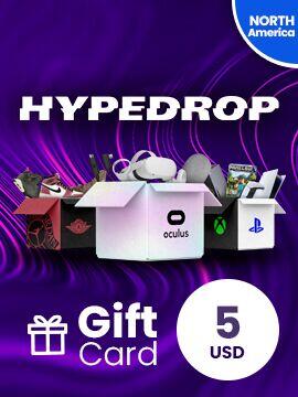 HypeDrop Gift Card 5 USD North America HypeDrop CD Key