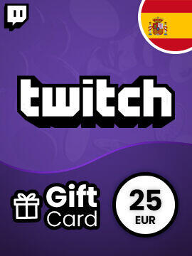 Twitch Gift Card 25 EUR Spain twitch CD Key