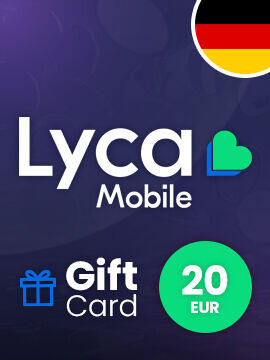 Lycamobile Gift Card 20 EUR Germany Lycamobile CD Key