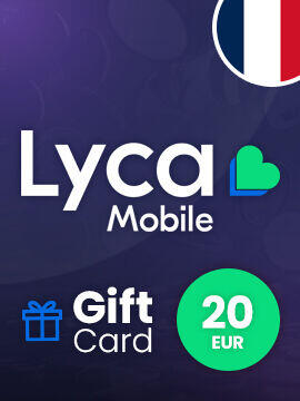 Lycamobile Gift Card 20 EUR France Lycamobile CD Key