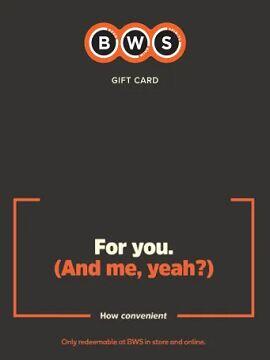 BWS Gift Card 25 AUD Australia BWS CD Key