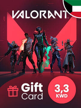 Valorant Gift Card 3.3 KWD Kuwait Riot CD Key