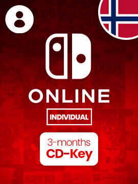 Nintendo Switch Online Individual Membership 3 Months Norway Nintendo CD Key